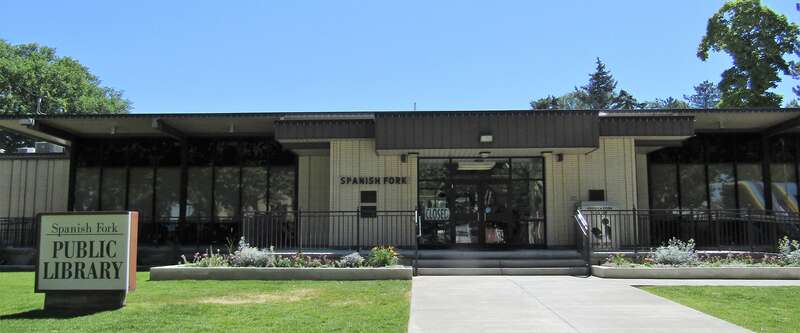 Library in Spanish Fork, Utah.