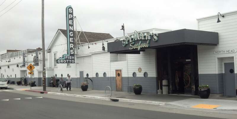 Spengers Fish Grotto, an historic restaurant in Berkeley, California. Photo by Jim Heaphy.