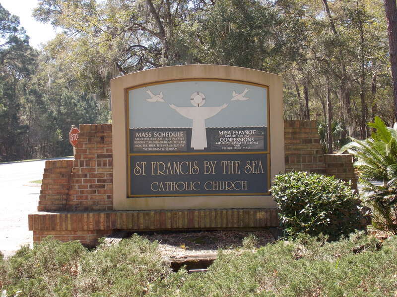 St. Francis by the Sea Catholic Church on Hilton Head Island, South Carolina.