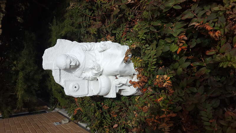 Statue at Saint John the Baptist Catholic Church in Draper Utah