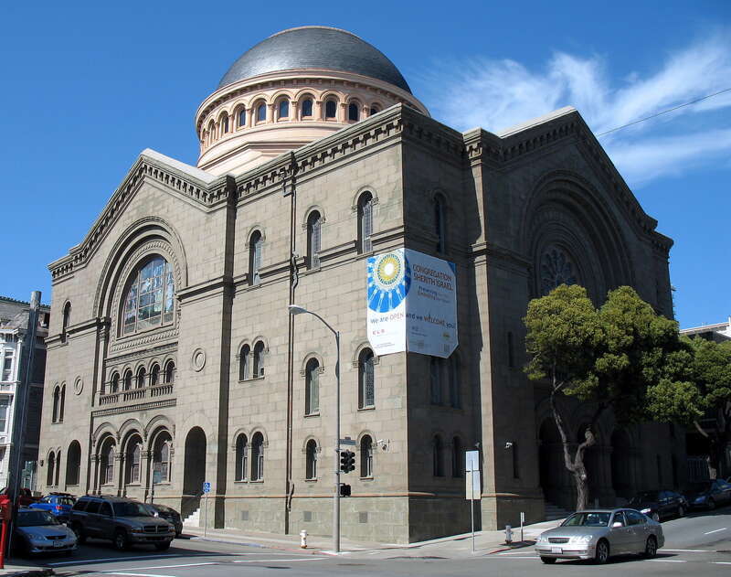 w:National Register of Historic Places listings in San Francisco, California.

Temple Sherith Israel, 2266 California St., San Francisco, California