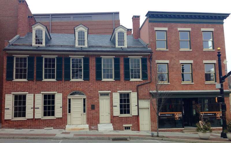 Home and law office of Thaddeus Stevens at the Lancaster County Convention Center