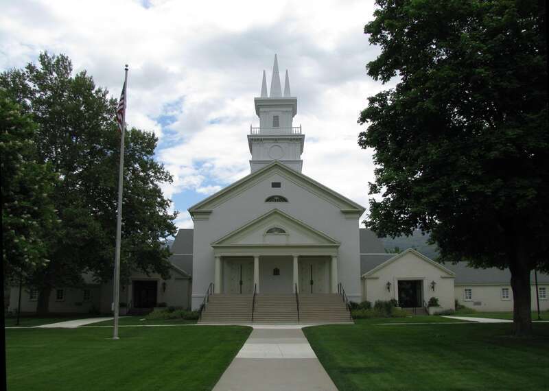 The Bountiful Utah Tabernacle of The Church of Jesus Christ of Latter-day Saints.