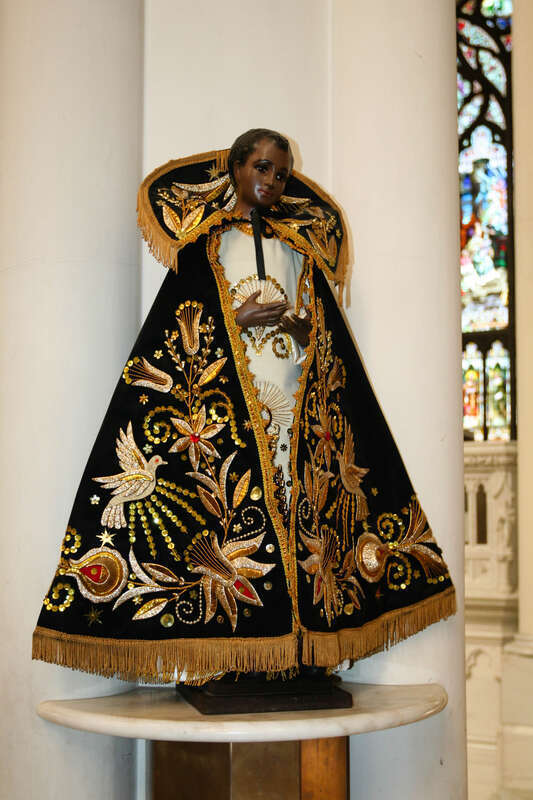 Interior of the Cathedral Basilica of the Immaculate Conception in Denver, .