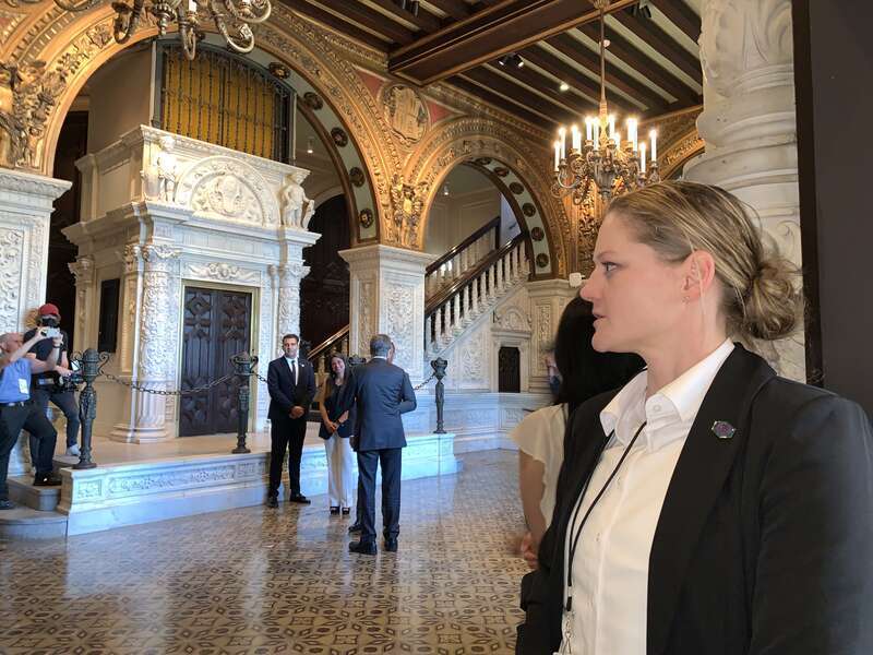 During the 9th Summit of the Americas, Diplomatic Security Service special agents protected more than 20 dignitaries and foreign delegations from across the Western Hemisphere, engineers and technical specialists secured communications technologies,