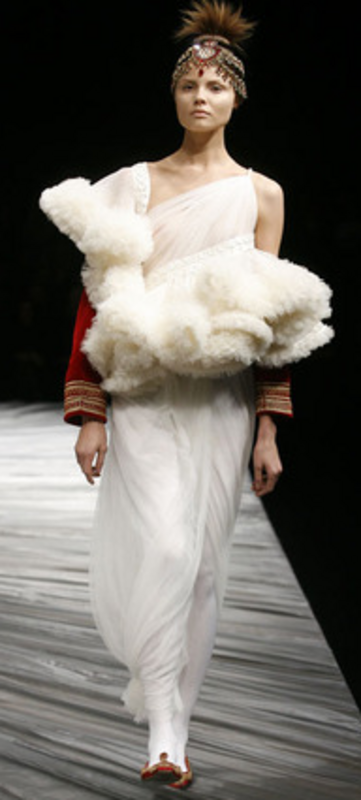 The Girl Who Lived In The Tree - Look 27 - Alexander McQueen Fall 2008 Collection