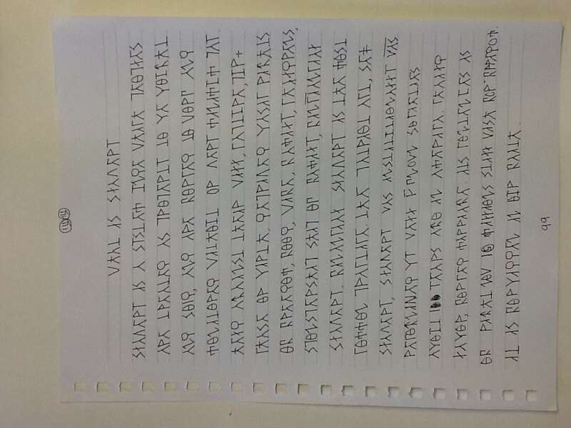 The Language of RABI has 52 Alphabet .