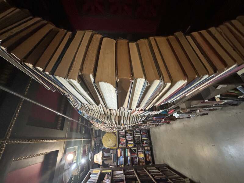 The Last Bookstore, Los Angeles (books passage).