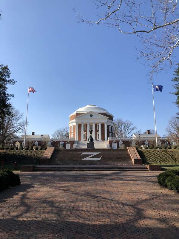 The Rotunda at The University of Virginia, Charlottesville March,2018