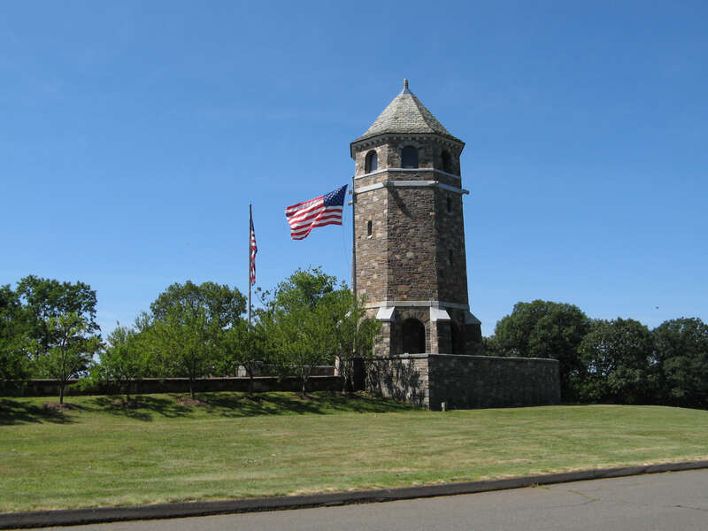 The Tower on Fox Hill, a veterans' memorial in Vernon USA