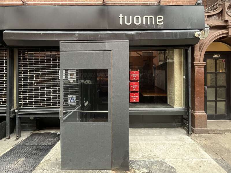 Tuome restaurant at 536 East 5th Street in Manhattan
