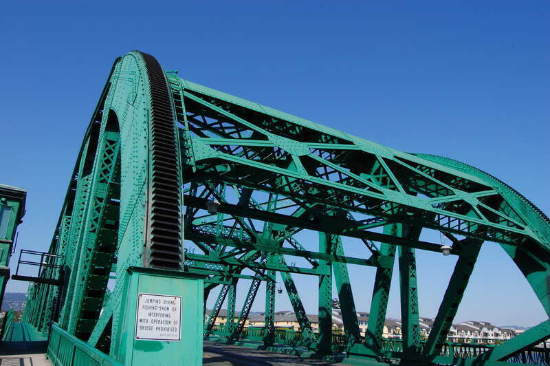 Park Street bridge. Alameda, California, USA