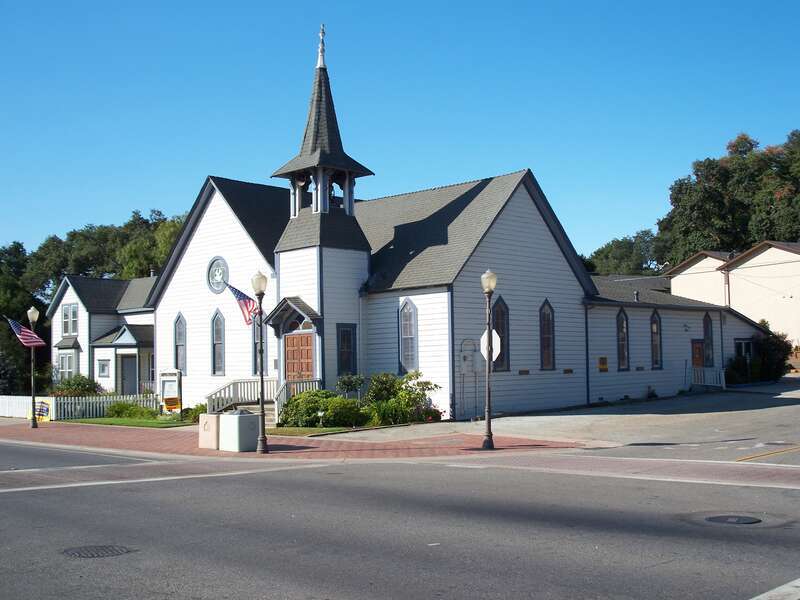United Methodist Church. en:Morgan Hill, California, USA.