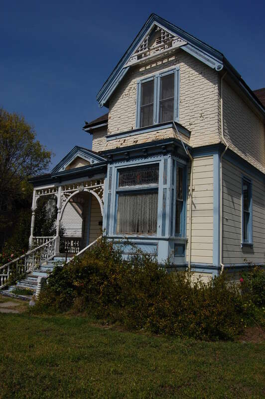 Daniel Moody house. Stick/Eastlake style. Built circa circa 1892. More details about subject. 1111 Harrison Street. Santa Clara, California, USA