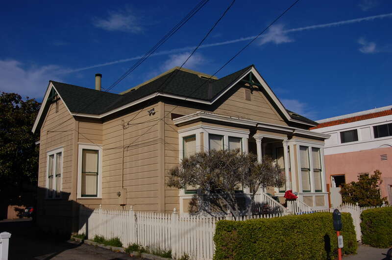 Built in 1885. 120 Maple Street. Santa Cruz, California, USA