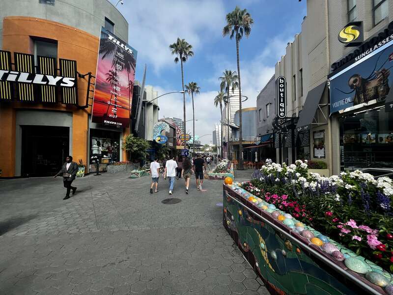 Universal CityWalk Hollywood July 2022