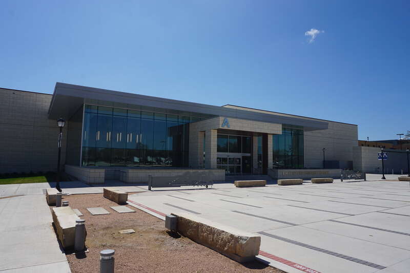 The E.H. Hereford University Center on the campus of the University of Texas at Arlington in Arlington, Texas (United States).