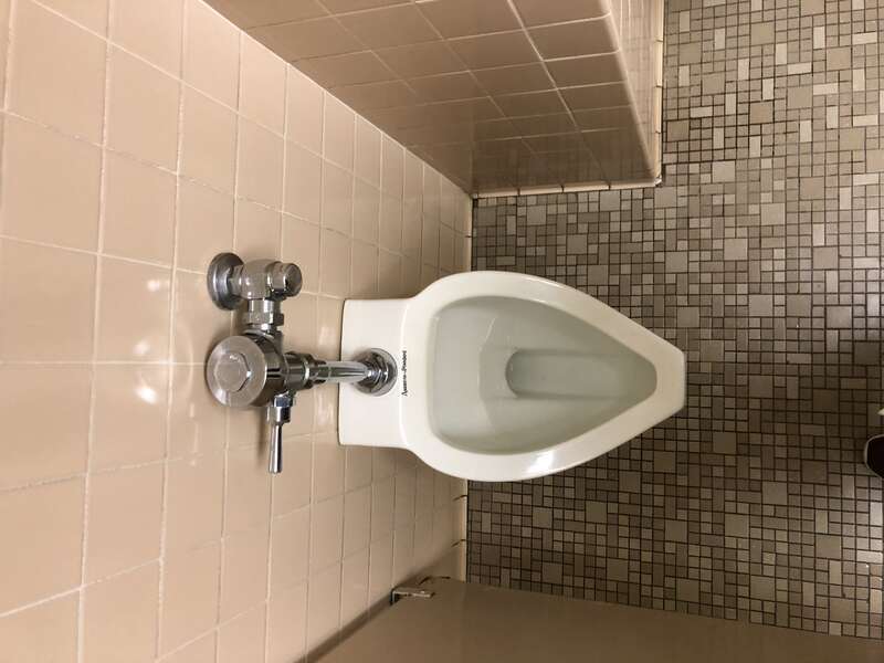 American Standard urinal from the 1970s.