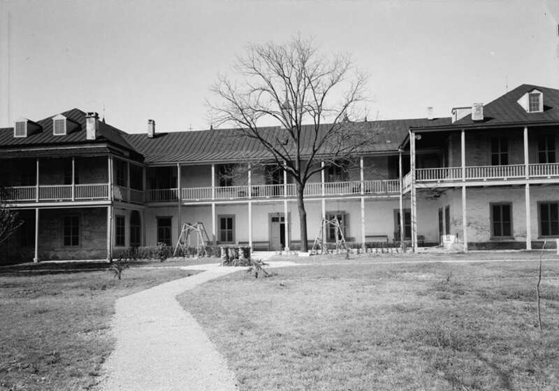 Ursuline Academy, San Antonio, Texas. 
Listed on the national Register of Historic Places.
Historic American Buildings Survey—HABS image.
