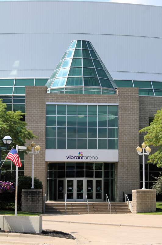 Vibrant Arena at The MARK in Moline, Illinois.