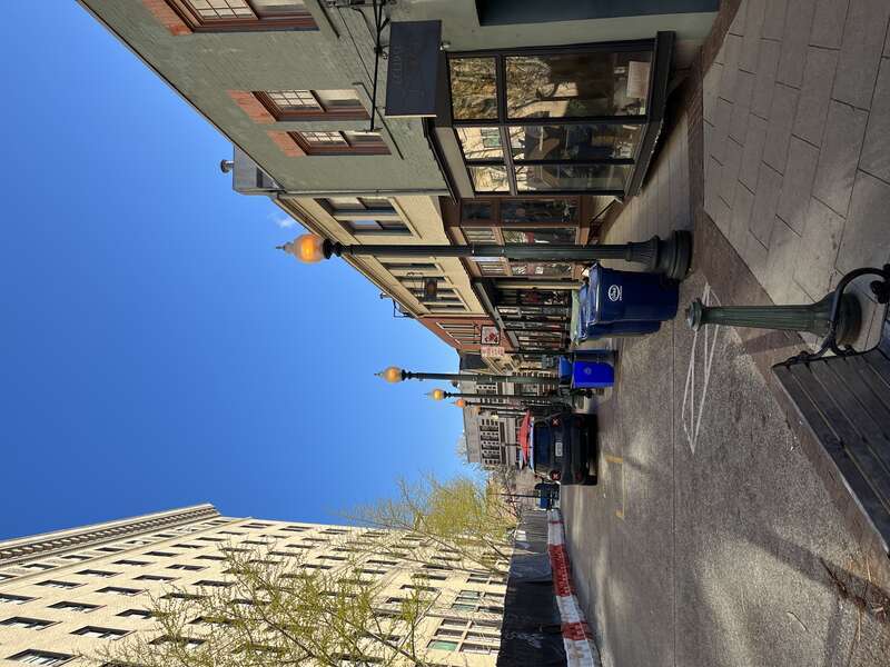 Wall Street, Asheville, North Carolina (looking east)