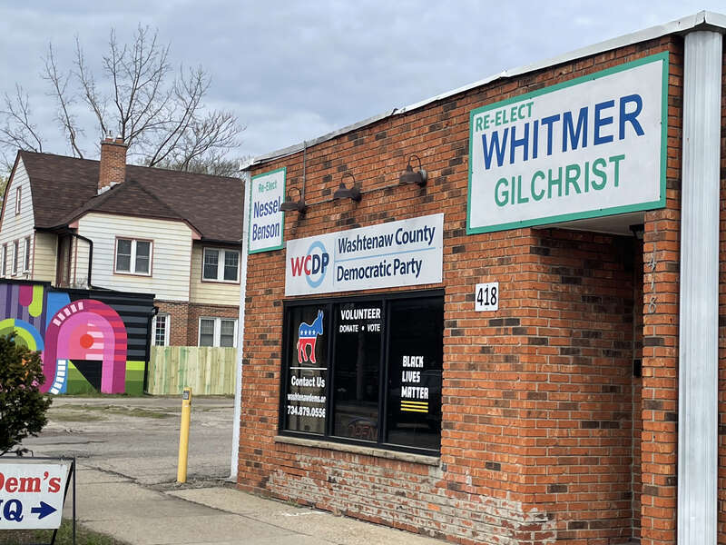Washtenaw County Democratic Party office in Ypsilanti