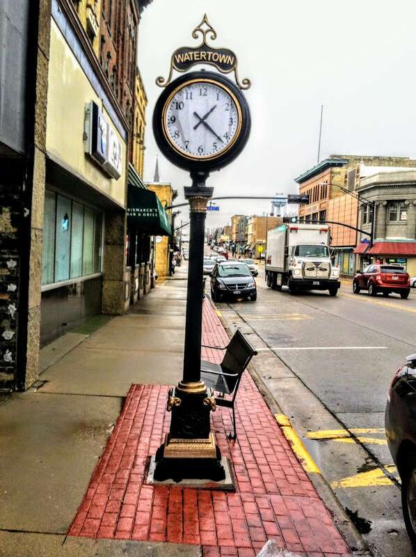 Downtown Watertown Wisconsin Clock