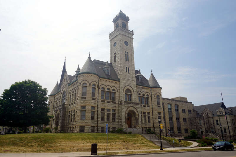 The Old Waukesha County Courthouse in Waukesha, Wisconsin (United States).