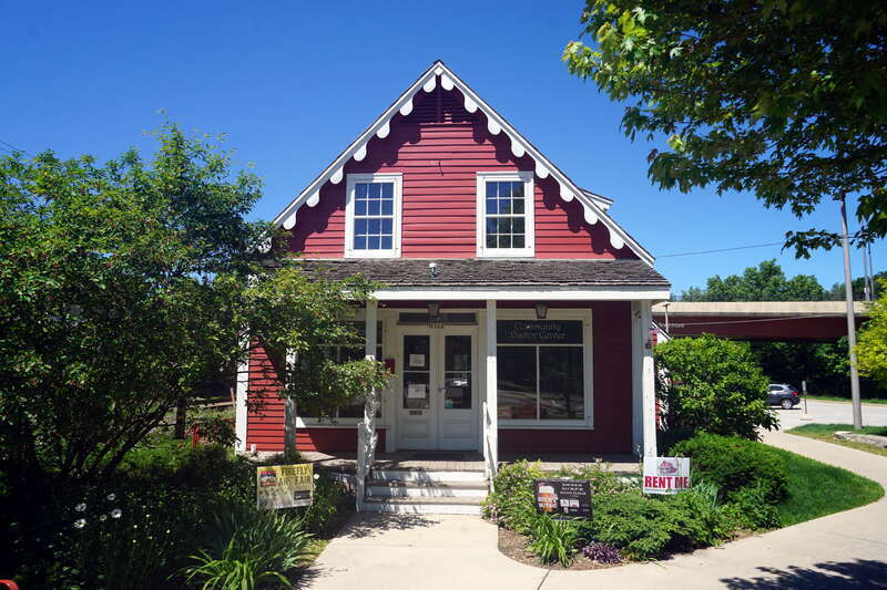 The Little Red Store in Wauwatosa, Wisconsin (United States).