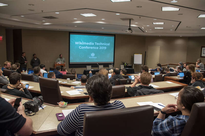 Images taken during the first day of the Wikimedia Technical Conference 2019, held in Atlanta, US.