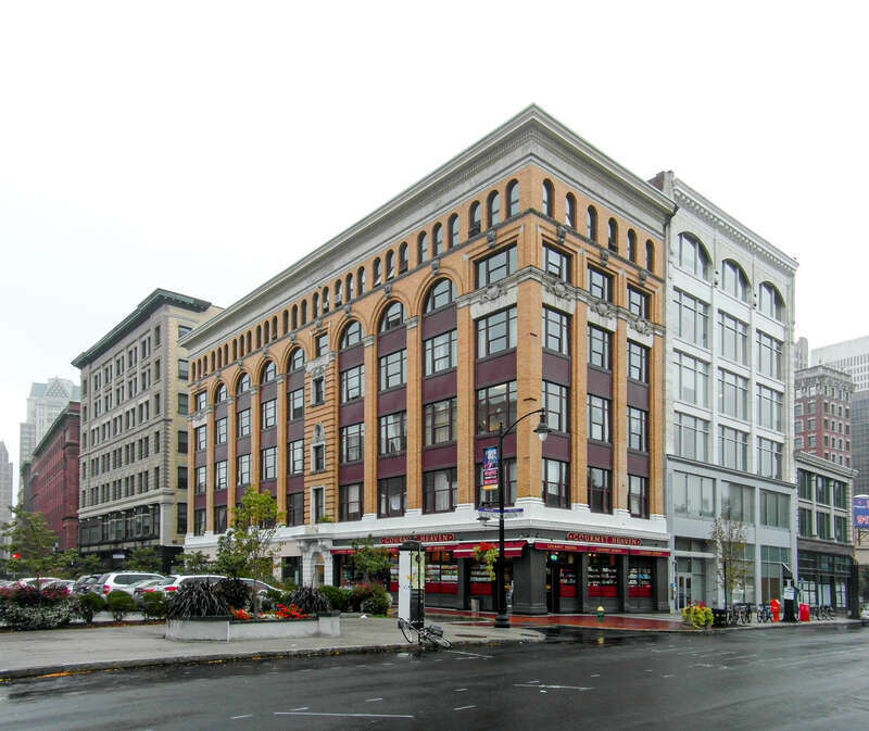 The William Fletcher Building (1895) on Weybosset Street in Providence, Rhode Island