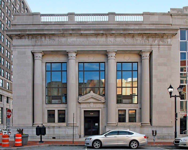 Wilmington Savings Fund Society Building, 838 N. Market St, Wilmington, Delaware, USA.  Viewed from the northwest.  





This is an image of a place or building that is listed on the National Register of Historic Places in the United States of