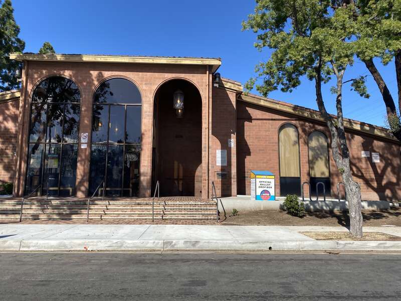 Wilmington branch Los Angeles Public Library 1300 N. Avalon Blvd. in 2024 February