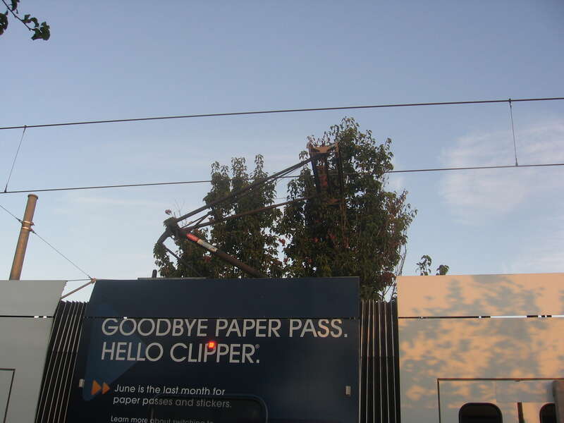 The Winchester Transit Center in Campbell, California, USA.