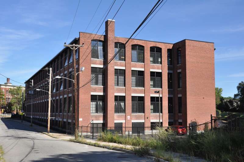 Philmont Worsted Company Mill building, Woonsocket, Rhode Island.
