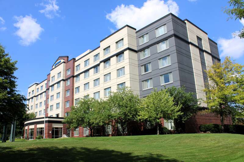 Wyndham on John Deere Commons in Moline, Illinois.