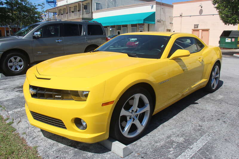 5th Generation Camaro was introduced in 2009.

Models; with 3.6 litre V6; LS, 1LT and 2LT, and with 6.2 litre LS3 V8 (425bhp in manual); 1SS and 2SS.