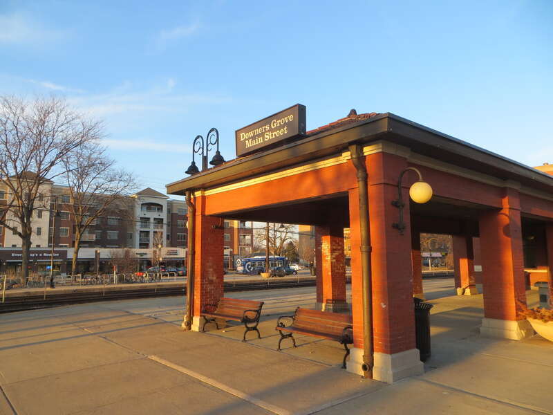 20140317 115 Metra, Downers Grove, Illinois