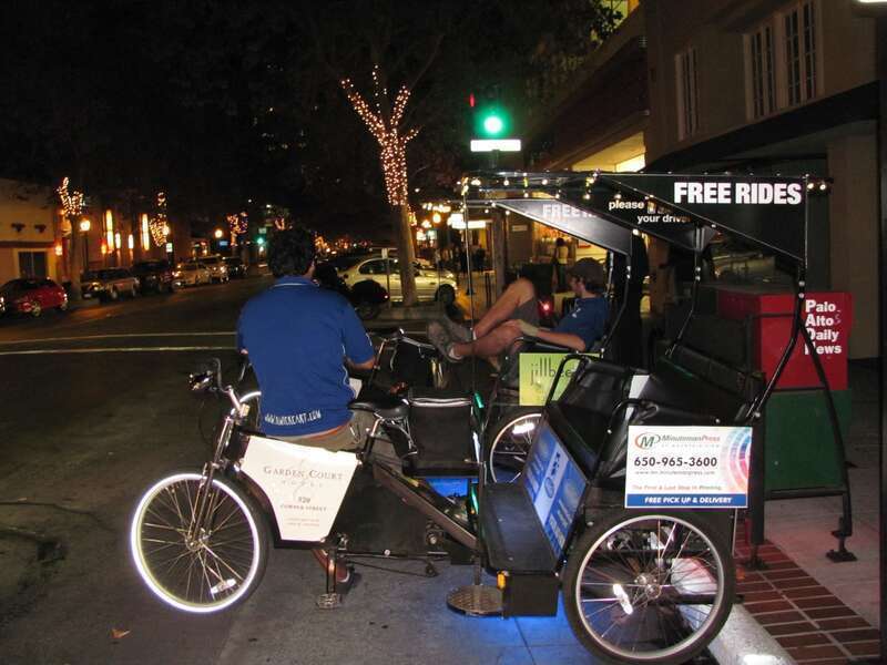 A Rickshaw at Palo Alto
