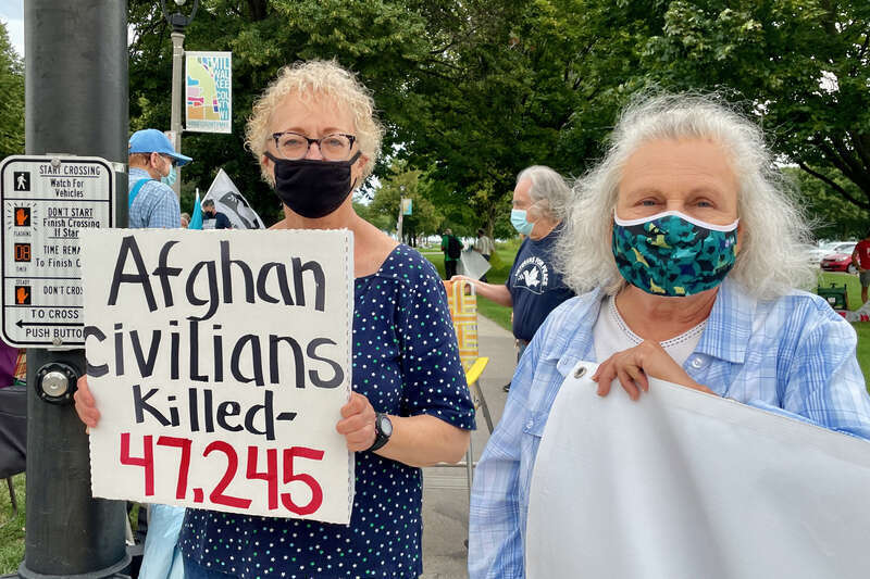 Peace Community Reflects on Afghanistan War
Lincoln Memorial Drive, Milwaukee