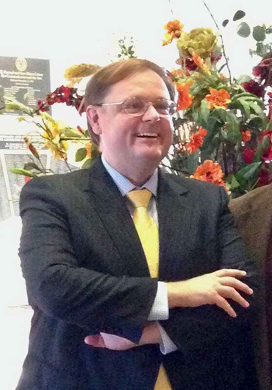 American columnist, commentator, author and radio host Todd Starnes pictured at Lee University in Cleveland, Tennessee, on Nov. 2, 2013