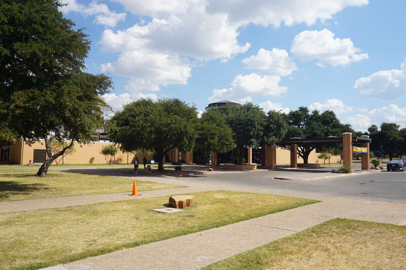 The Houston Harte University Center on the campus of Angelo State University in San Angelo, Texas (United States).