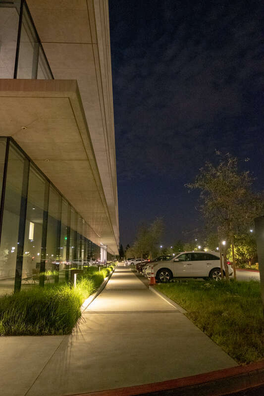 Building at Apple Park in October 2018.