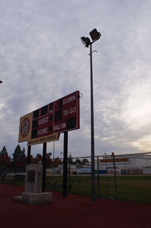 Doing a Christmas afternoon photo session on the campus of Arcadia High School.
Arcadia is located just east of Pasadena, and 20 miles northeast of Los Angeles; thanks to Arcadia being home to Santa Anita Racetrack, Arcadia's public schools are