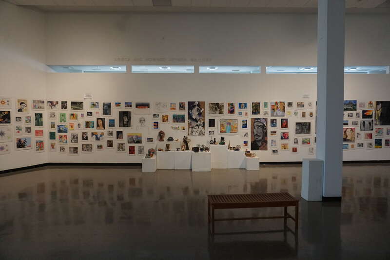 The Youth Art Month exhibit at the Arlington Museum of Art in Arlington, Texas (United States).