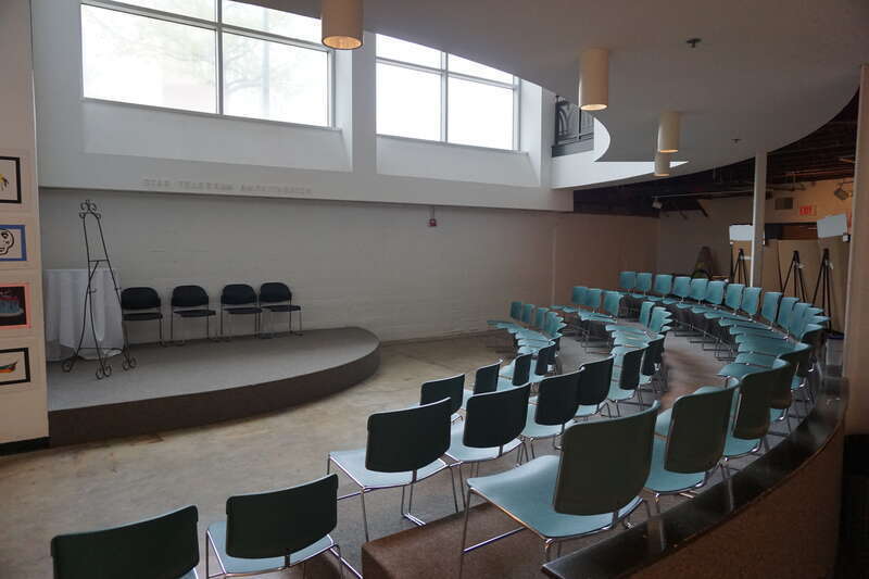 The Star-Telegram Amphitheater at the Arlington Museum of Art in Arlington, Texas (United States).