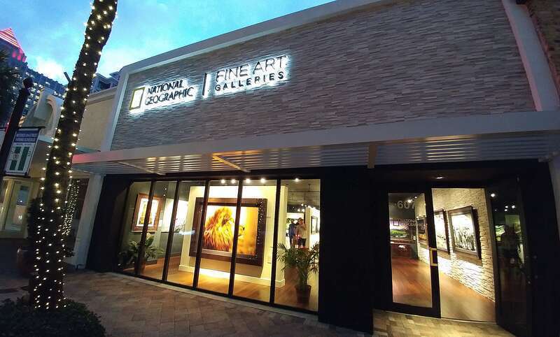 Art gallery in Las Olas Blvd