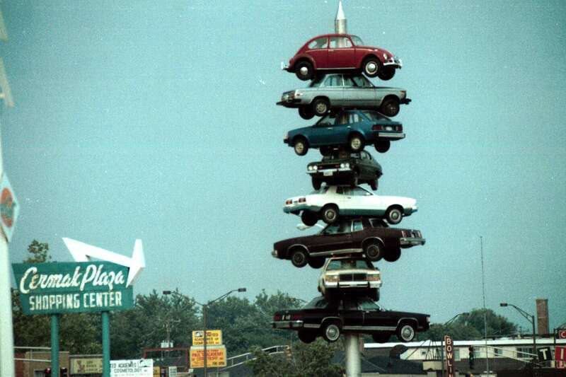 Cermak Plaza, Berwyn,
The Spindle
ILhttp://ww.offbeattravel.com/carpark.html
www.marshallastor.com/2007/07/27/dustin-shulers-spindle-d...
jgarchie@sbcglobal.net\

Cermak Plaza