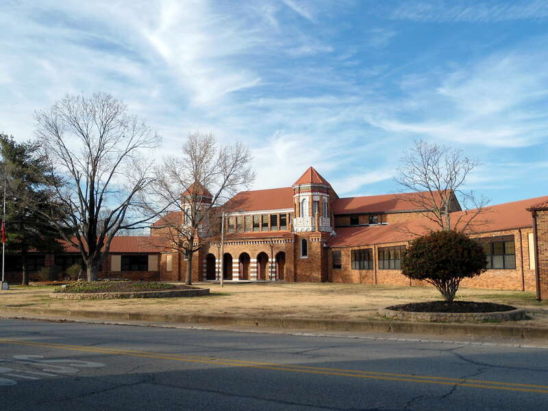 Old high school in Bentonville, AR
