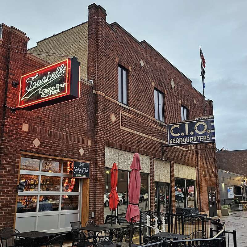 Buildings in downtown Muskegon, Michigan